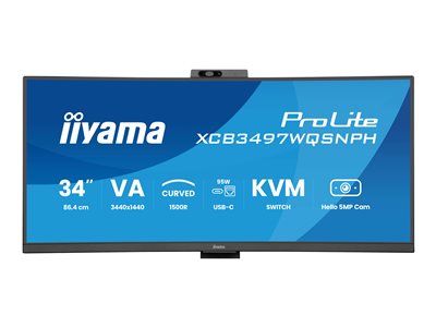 ProLite XCB3497WQSNPH-B1 - LED monitor - curved - 