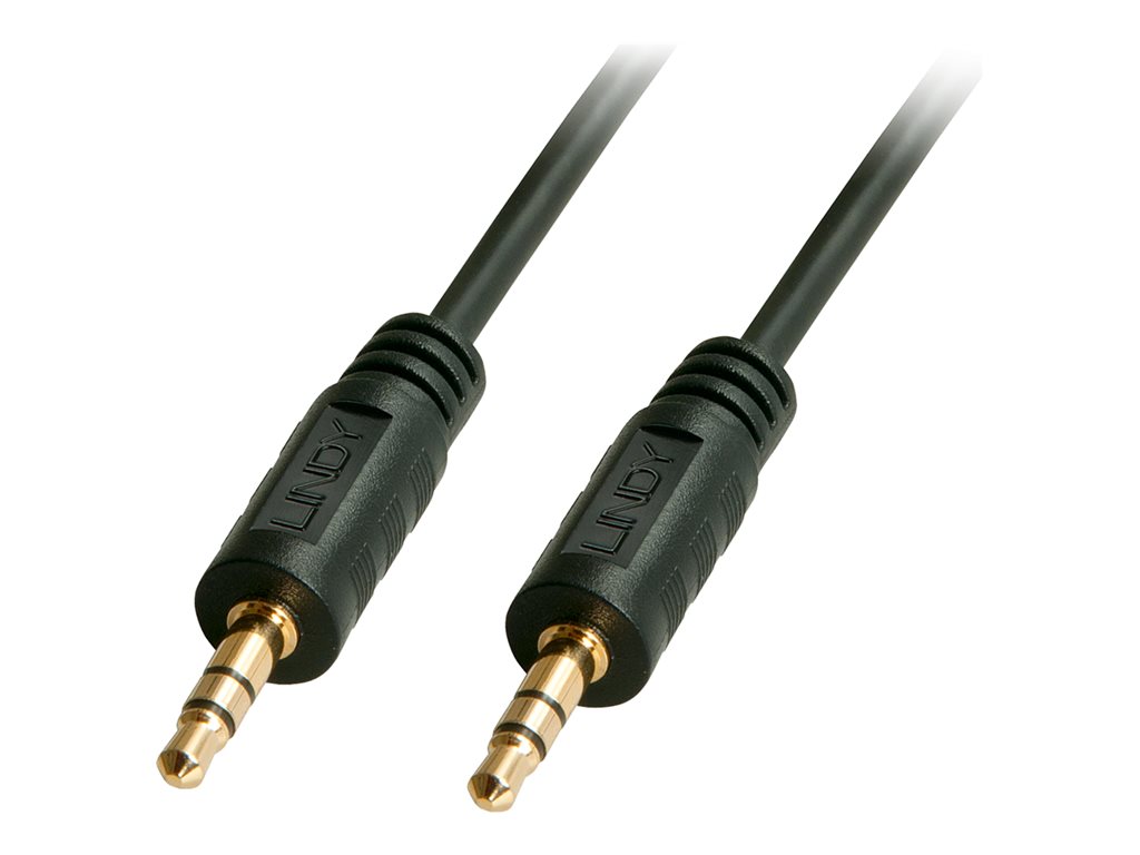 C ble audio Premium 2 x jack m le 3,5mm, 5m