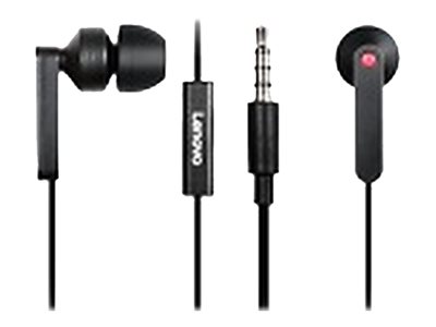 Lenovo - Earphones with mic - in-ear - wired 