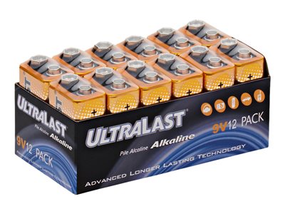 UltraLast UL129VB - Battery 12 x 9V