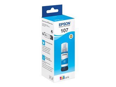 EPSON 1LB 107 EcoTank Cyan Ink Bottle, EPSON C13T09B240  (BILD5)