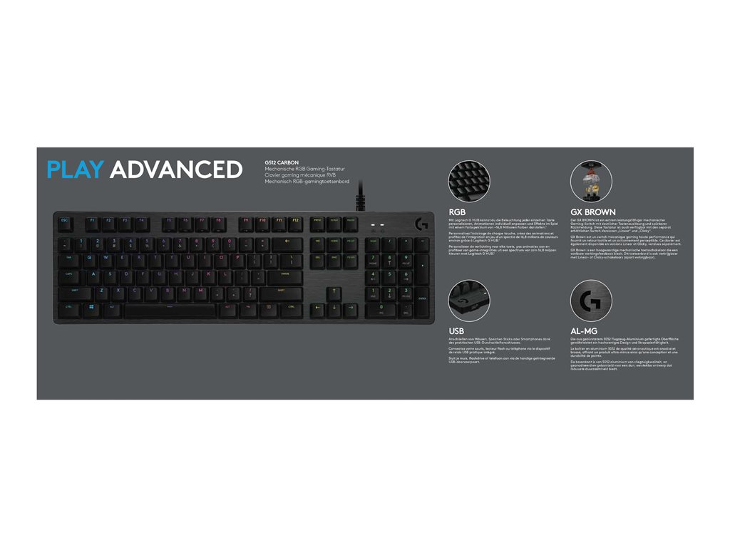 LOGI G512 Carbon Lightsync RGB