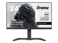 iiyama G-MASTER Black Hawk GB2445HSU-B1 24' 1920 x 1080 (Full HD) HDMI DisplayPort 100Hz Pivot Skærm