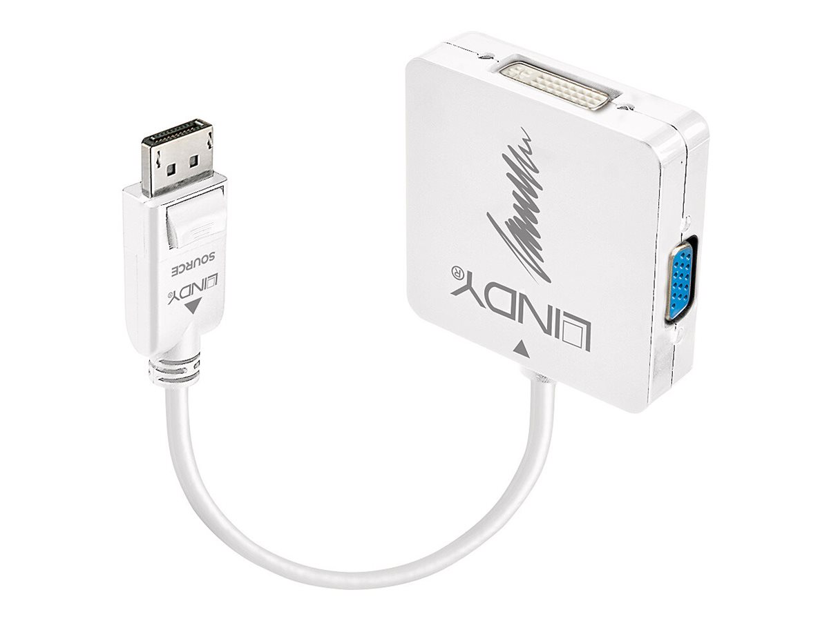 Convertisseur Actif DisplayPort 1.2 vers HDMI, DVI & VGA
