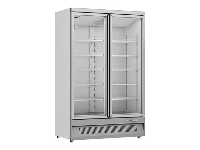 PRODIS XPD1250-P-G-LE - refrigerator - display - freestanding - white/grey