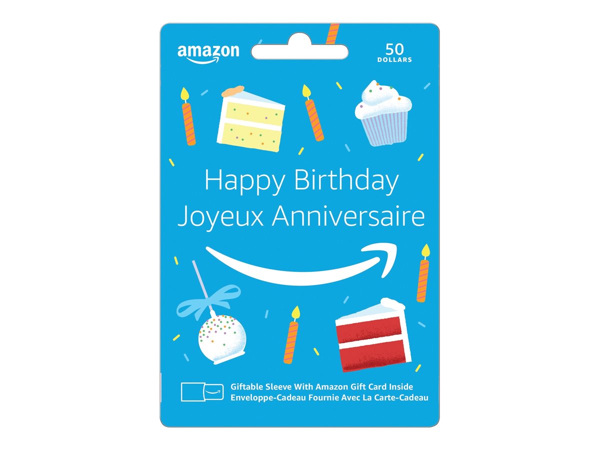 Amazon Happy Birthday Gift Card