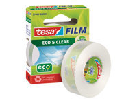 Tesafilm Eco & Clear Transparent Kontortape