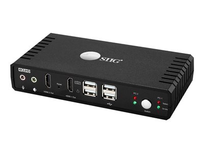 2-Port Dual Head HDMI Modular Secure KVM Switch