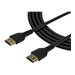 StarTech.com 2m Premium Certified HDMI 2.0 Cable with Ethernet, Durable High Speed UHD 4K 60Hz HDR 10, 6ft Rugged M/M HDMI Cord with Aramid Fiber, TPE, Ultra HD Monitors, TVs & Displays