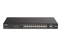 D-Link DGS 1100-26MPV2 - switch - 26 ports - smart - rack-mountable