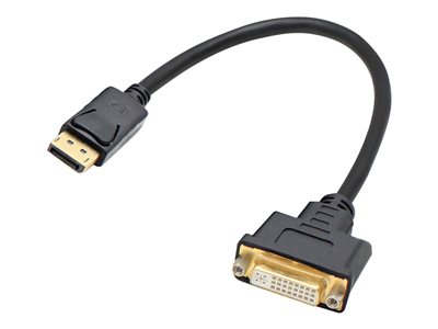 AddOn 5 Pack 8in DisplayPort to DVI-I Adapter Cable