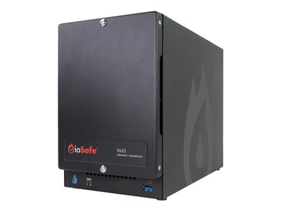 DUO 0TB RAID 1 USB 3.2FIREPROOF/WATERPROOF 2YR DRS