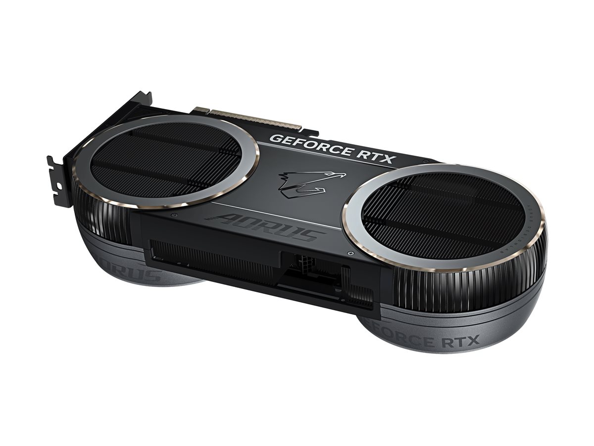 AORUS INFINITY graphics card GeForce RTX 5090 32 Product shot Back 78850