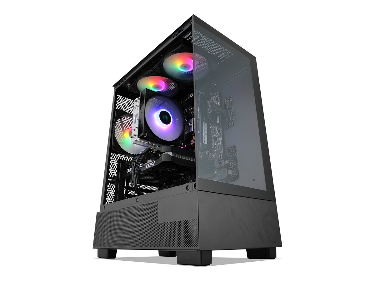 GGPC mid tower Ryzen 5 5500 3.6 GHz 16 GB SSD 500 Product shot Left-angle 79750