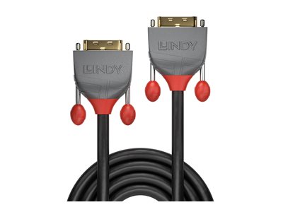 LINDY DVI-D Dual Link Kabel Anthra Line 0.5 - 36220