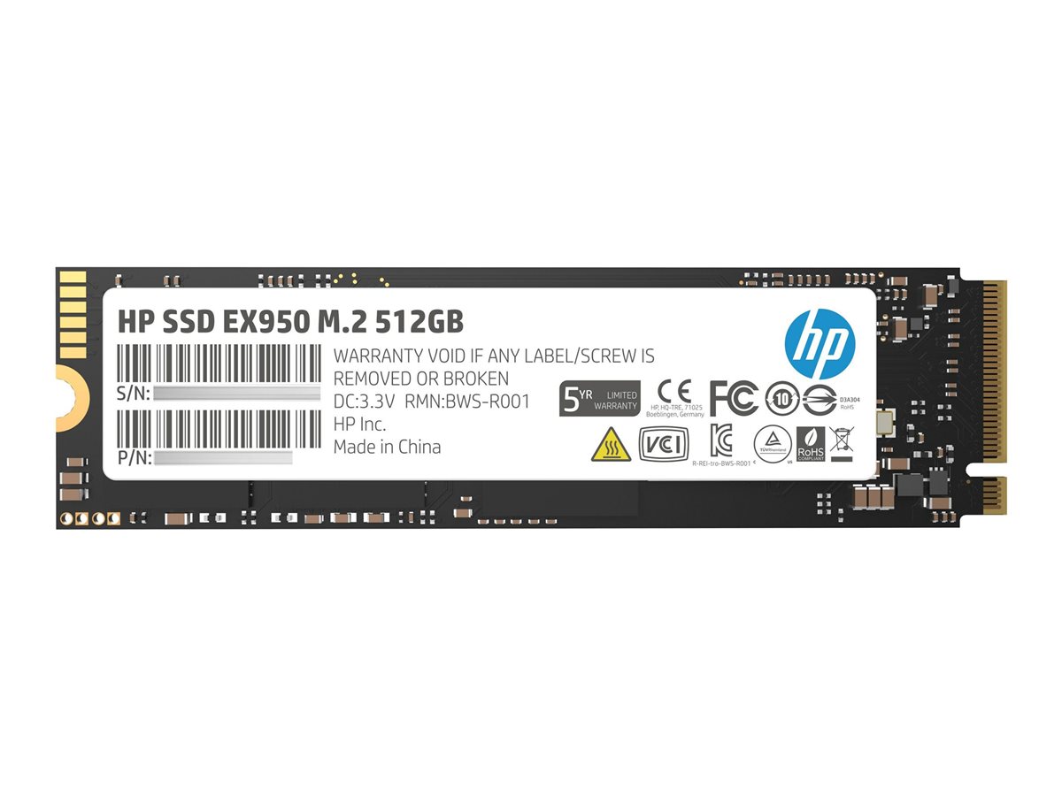 PCIe Gen 3 x 4 SSD EX950 - – Hewlett Packard Enterprise