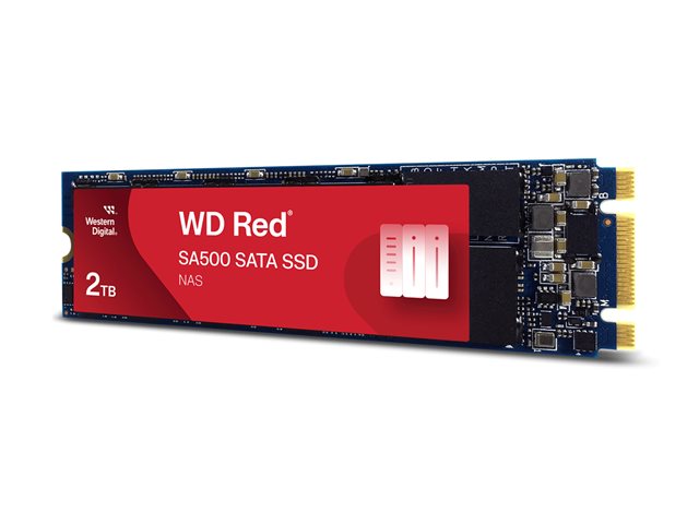 WD Red SSD SA500 NAS 2TB M.2 2280 SATA WDS200T1R0B-68A4Z0
