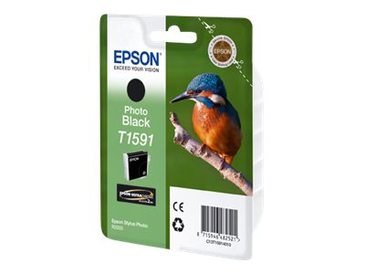 Image of Epson T1591 - photo black - original - ink cartridge
