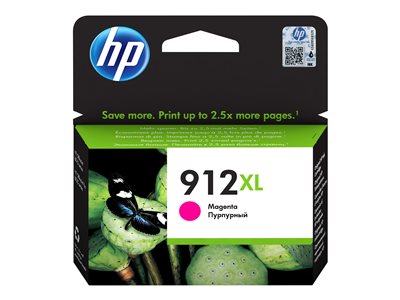 HP 912XL High Yield Magenta Ink - 3YL82AE#BGX