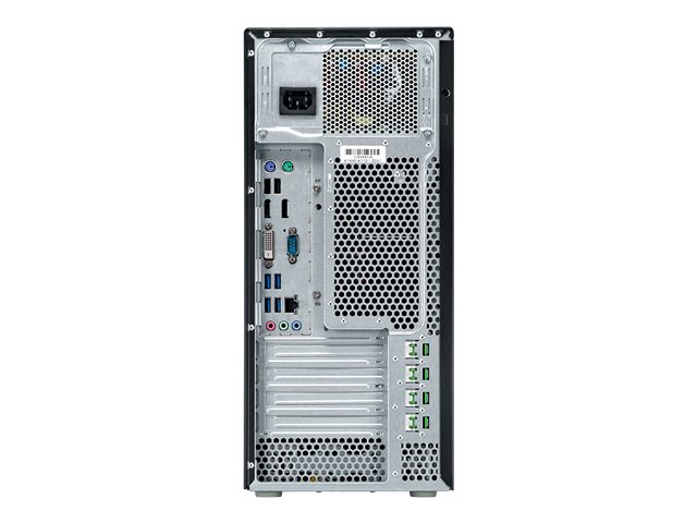 Fujitsu Celsius W550 - micro tower - Xeon E3-1270V5 3.6 GHz - 8 GB
