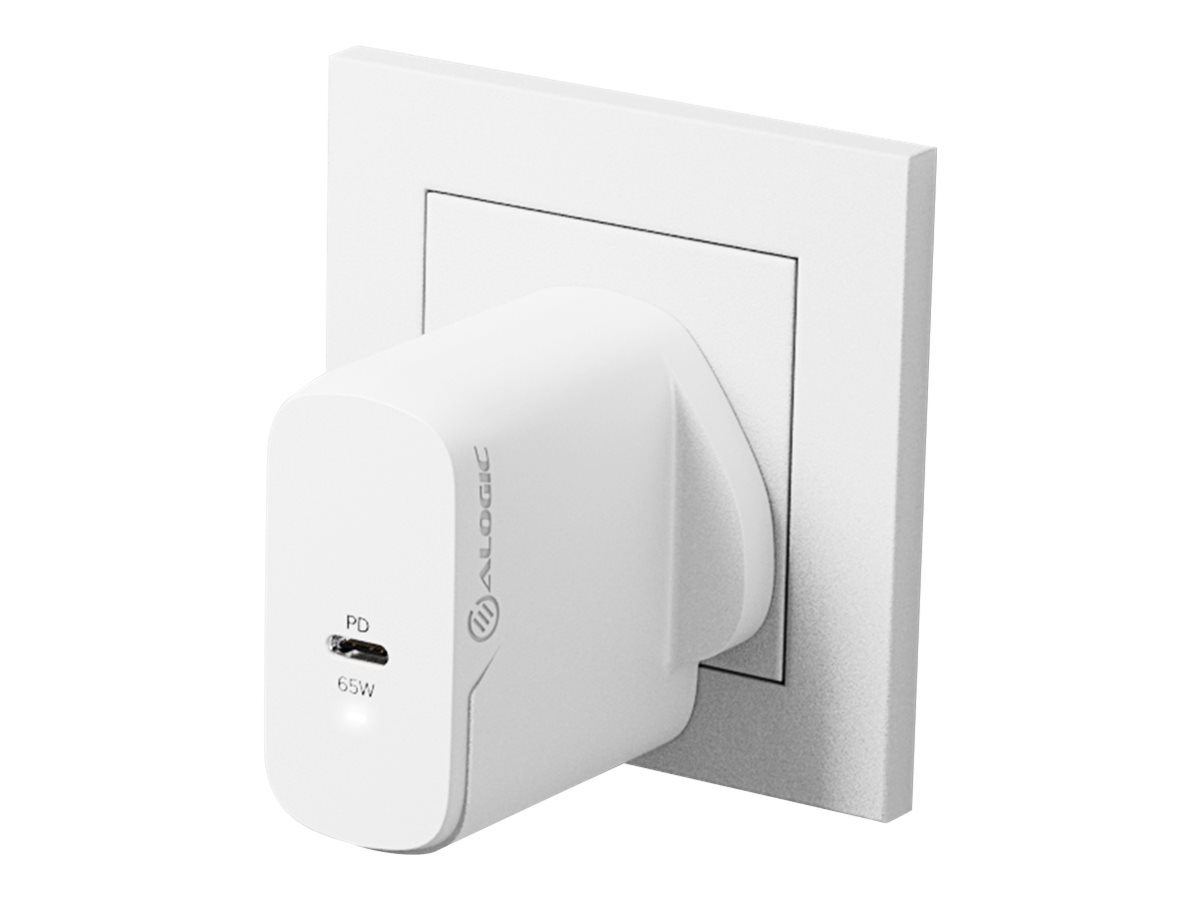 An image of ALOGIC 1X65 Rapid Power - power adapter - 65 Watt