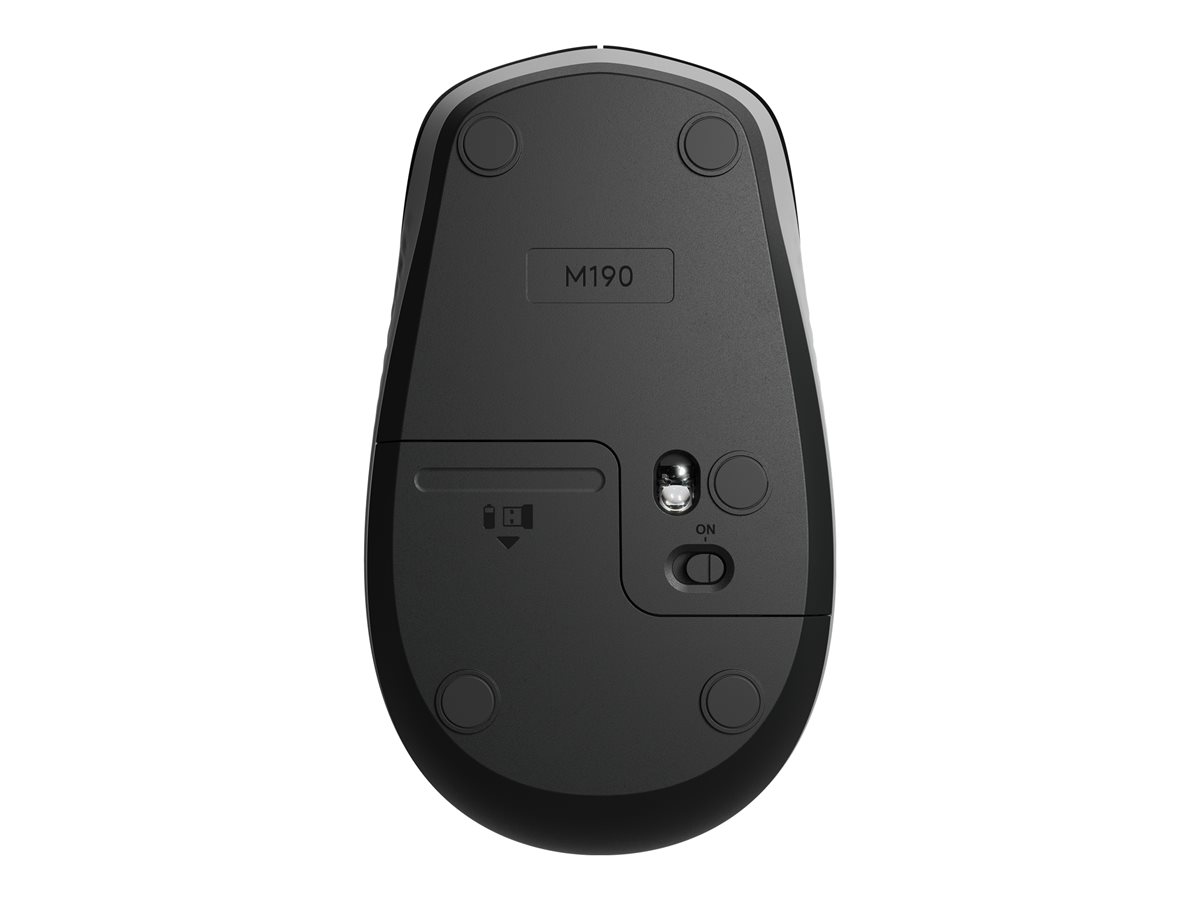 LOGI M190 wireless mouse Mid Grey