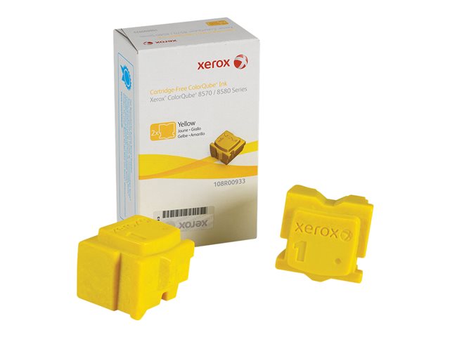 Image of Xerox ColorQube 8580 - 2 - yellow - solid inks