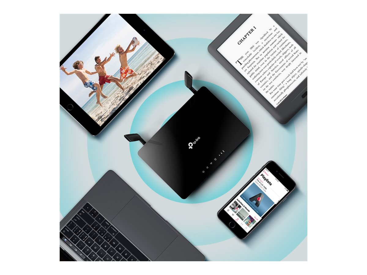 TP-Link Archer MR402 V1 wireless router WWAN Wi-Fi 5 4G 3G Usage / lifestyle Top 72460