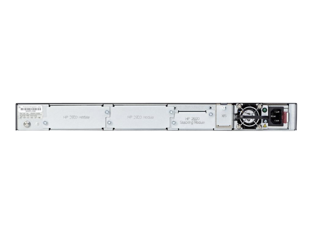 HPE Aruba 2920-48G-PoE+ | www.shi.com