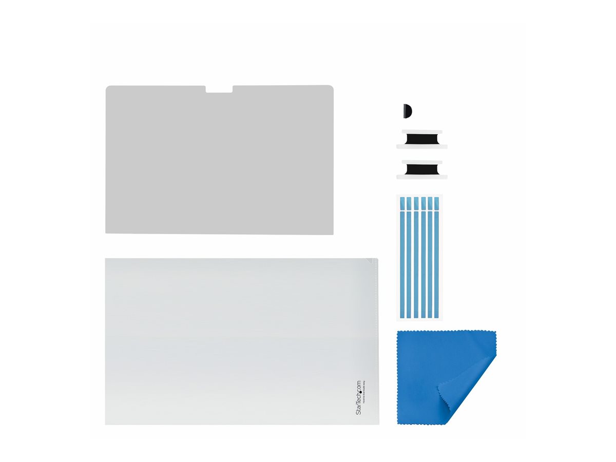 StarTech.com 16-inch MacBook Pro 21/23 Laptop Privacy Screen, Anti-Glare Privacy Filter with 51% Blue Light Reduction, Monitor Screen Protector with +/- 30 deg. Viewing Angle - Reversible Matte/Glossy Sides (16M21-PRIVACY-SCREEN) - filtr pro zvýšení soukromí k notebooku (horizontální) – foto 2