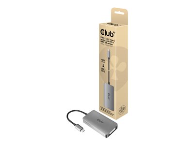 Club 3D - Adapter - 24 pin USB-C male to DVI-I female