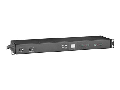 Eaton Tripp Lite Series 2.9kW Single-Phase Local Metered PDU with ISOBAR Surge Protection, 120V, 3840 Joules, 12 NEMA 5-15/20R Outlets, L5-30P Input, 15 ft. Cord, 1U Rack-Mount