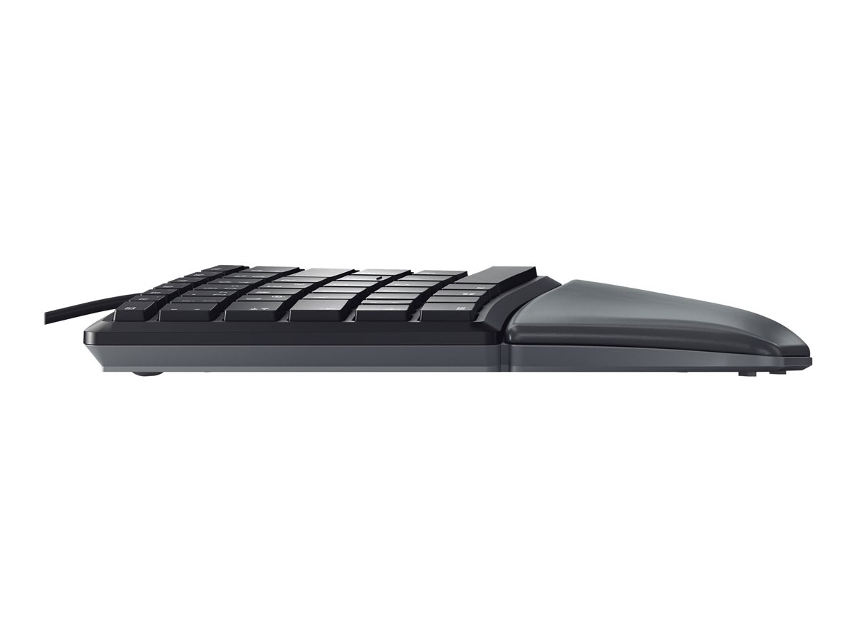 CHERRY KC 4500 ERGO - klávesnice - QWERTY - anglická - černá Vstupní zařízení – foto 2