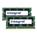 Integral - DDR3 - kit - 8 Go: 2 x 4 Go - SO DIMM 204 broches - 1600 MHz / PC3-12800 - mmoire sans tampon