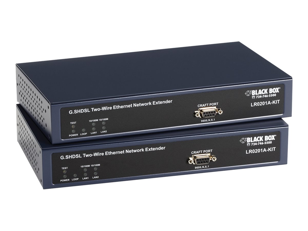 Black Box G.SHDSL Two-Wire Ethernet Network Extender