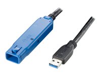 LogiLink USB 3.0 USB forlængerkabel 10m Sort