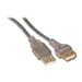 MCL Rallonge USB 2.0 type A mâle femelle