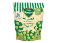 Baby Gourmet Mushies Snacks - Fruity Greens - 23g