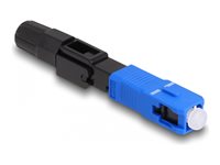 Delock Optical fiber quick connector SC Simplex plug UPC field-assembly