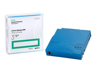 HPE Ultrium RW Data Cartridge - LTO Ultrium 5 - 1.5 TB / 3 TB - light blue 
