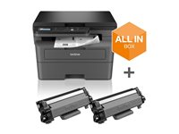 Brother - multifunction printer - B/W