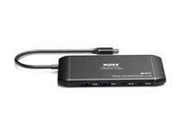 PORT connect Professional Docking - docking station - USB-C - 2 x HDMI - 1GbE