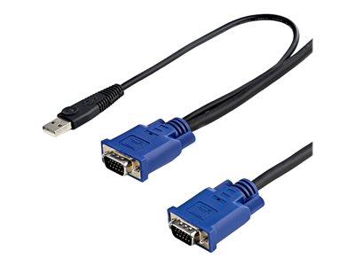 StarTech.com 10 ft Ultra Thin USB VGA 2-in-1 KVM Cable