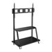 Eaton Tripp Lite Series Heavy-Duty Rolling TV Cart for 60 to 105 Flat-Screen Displays, Locking Casters, Black