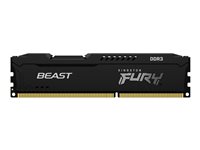 Kingston FURY Beast DDR3  4GB 1600MHz CL10  Ikke-ECC