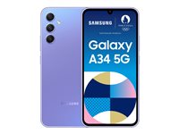 Samsung Galaxy A34 5G 6.6' 128GB Fantastisk violet