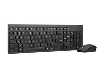 0195892116622 - Essential Wireless Combo Gen 2 - keyboard and mouse set - AZERTY - Belgium English - black Input Device - Tastatur & Maus Set - Belgien Englisch - Schwarz