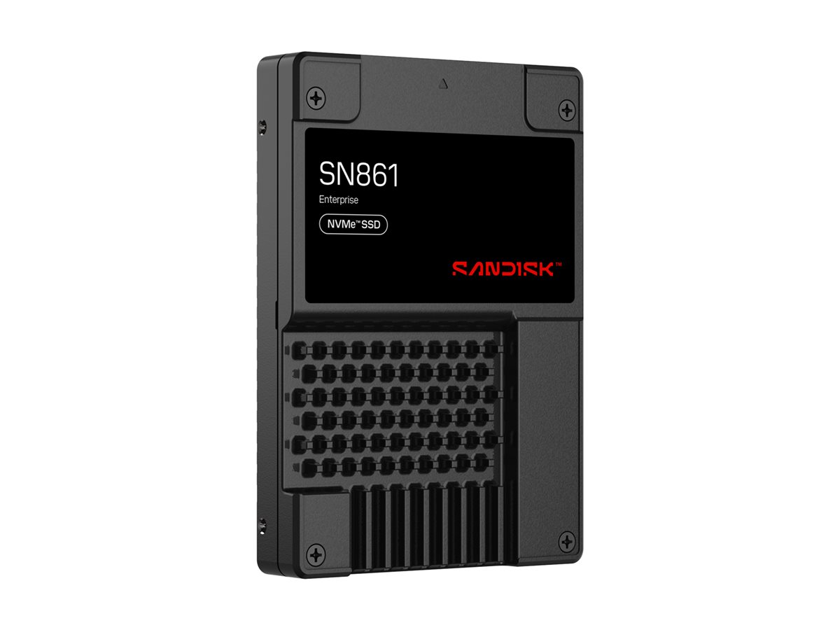 SanDisk SN861 - SSD - Enterprise - 3.84 TB - U.2 PCIe 5.0 x4 (NVMe) – foto 3