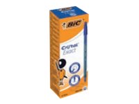 Bic Cristal Exact Ballpoint Pen Blue Pack Of 20