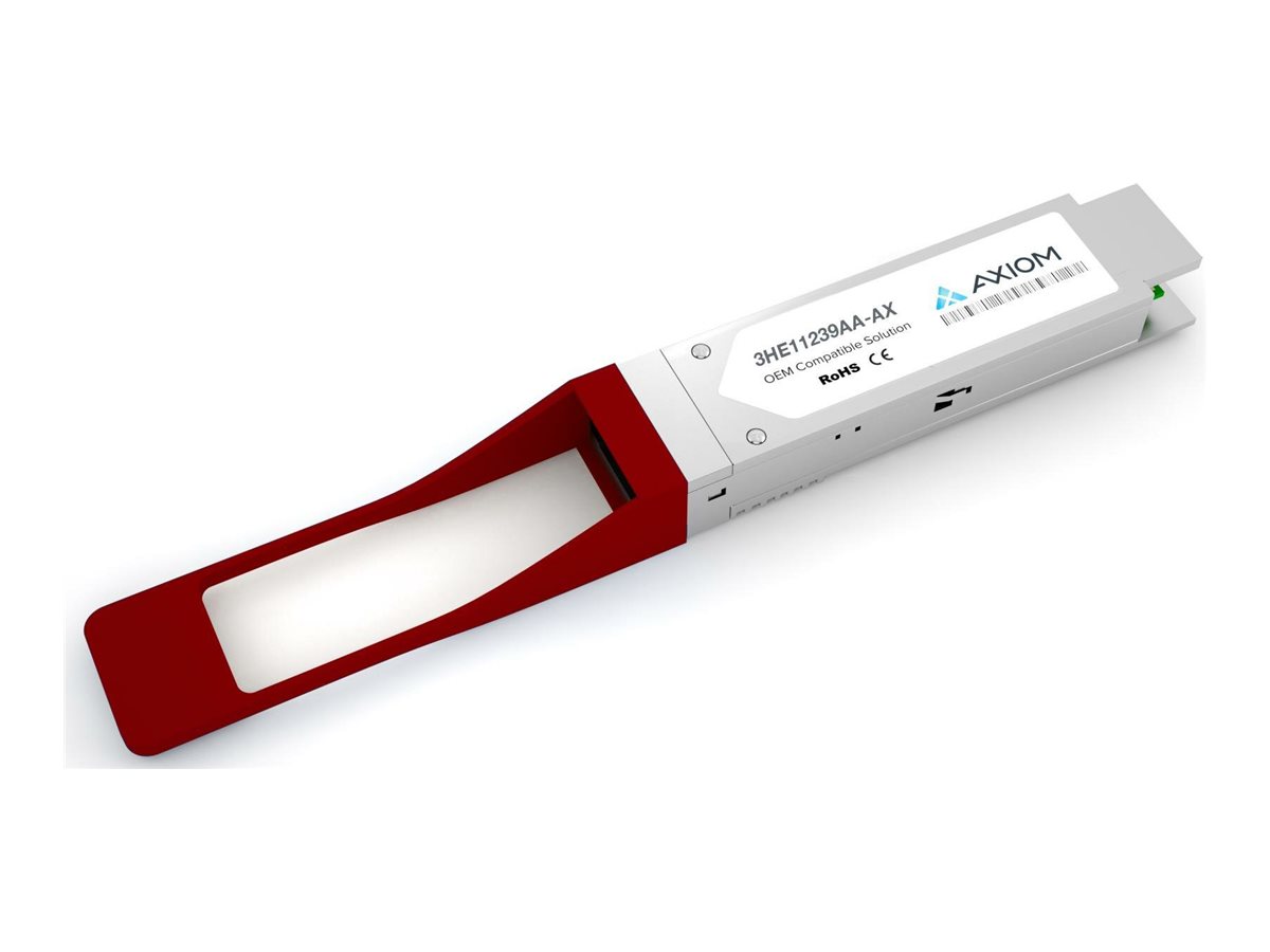 Axiom - QSFP28 transceiver module (equivalent to: Alcatel-Lucent Nokia 3HE11239AA)